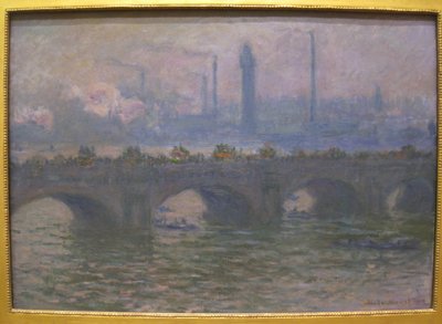 Waterloo Bridge by Claude Monet